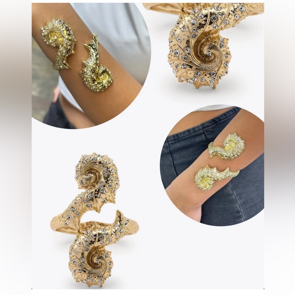 Zara NWOT seahorse bracelet - Picture 2 of 3